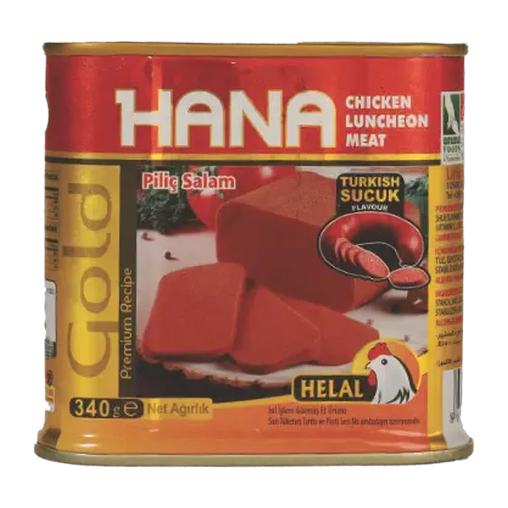 Hana Gold, Rriskë pule me suxhuk, 340 g